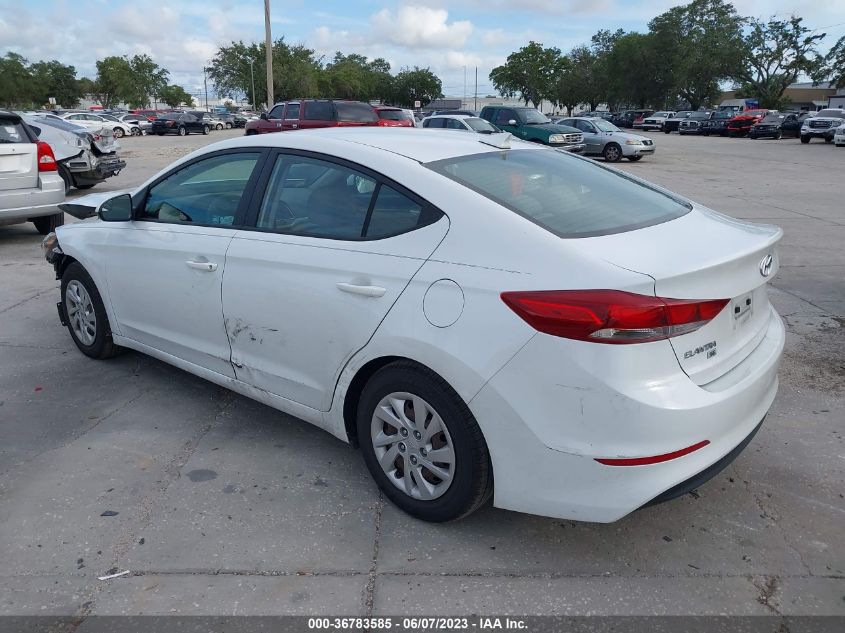 2017 HYUNDAI ELANTRA SE - 5NPD74LFXHH144884