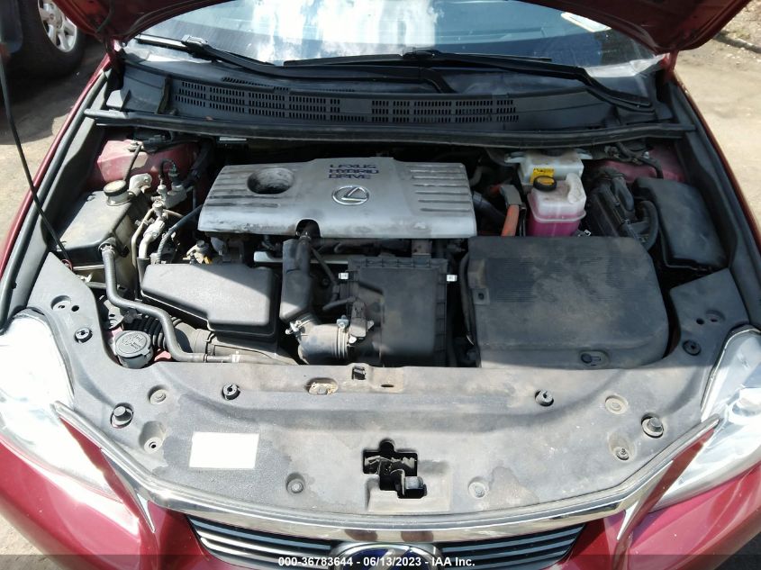 2013 LEXUS CT 200H HYBRID - JTHKD5BHXD2146413
