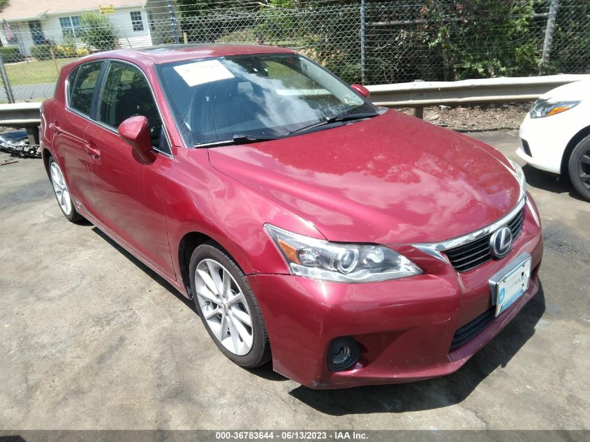 2013 LEXUS CT 200H HYBRID - JTHKD5BHXD2146413