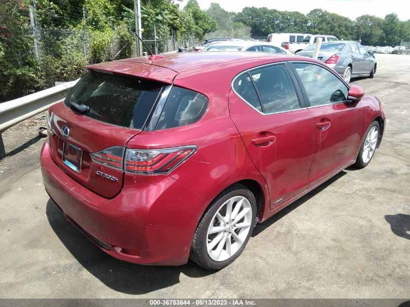 2013 LEXUS CT 200H HYBRID - JTHKD5BHXD2146413