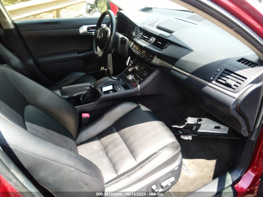 2013 LEXUS CT 200H HYBRID - JTHKD5BHXD2146413