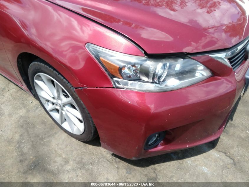 2013 LEXUS CT 200H HYBRID - JTHKD5BHXD2146413
