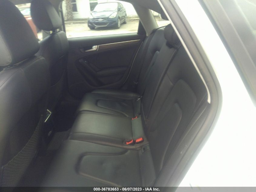 2013 AUDI A4 PREMIUM PLUS - WAUEFAFL4DN047534