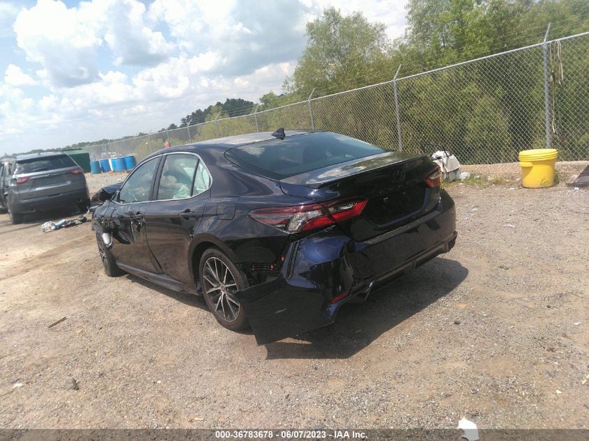 2022 TOYOTA CAMRY SE - 4T1G11AK3NU704500