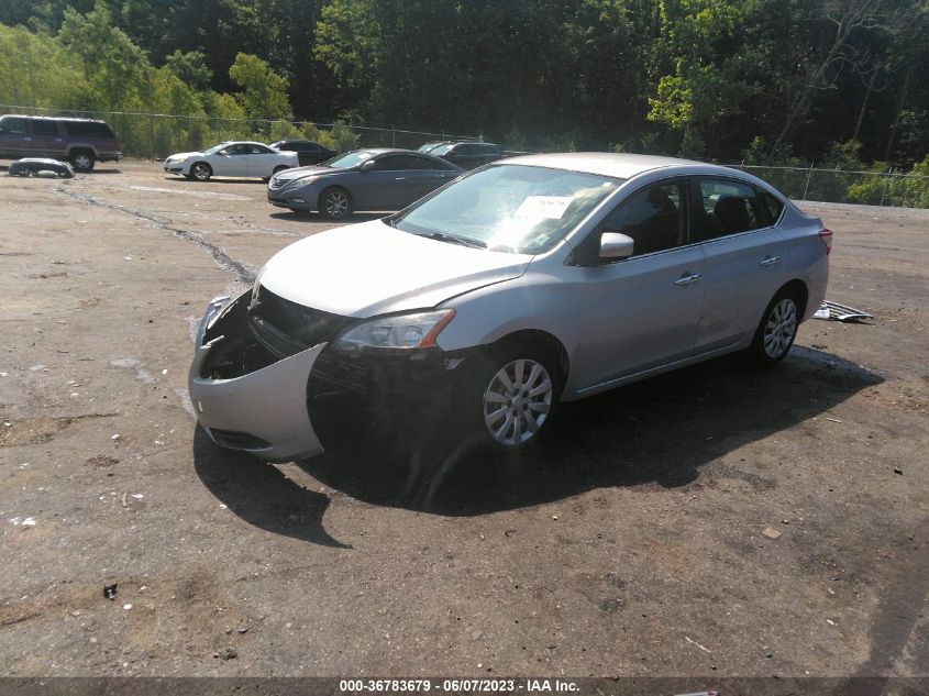 2014 NISSAN SENTRA S - 3N1AB7AP6EY215305