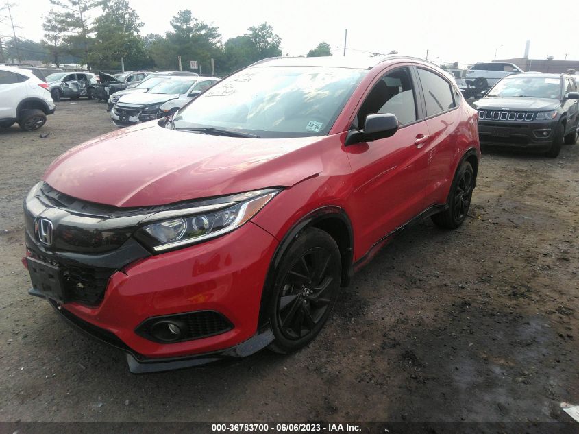 2022 HONDA HR-V SPORT - 3CZRU6H11NM713323