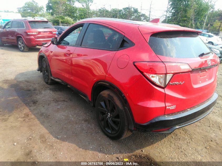 2022 HONDA HR-V SPORT - 3CZRU6H11NM713323