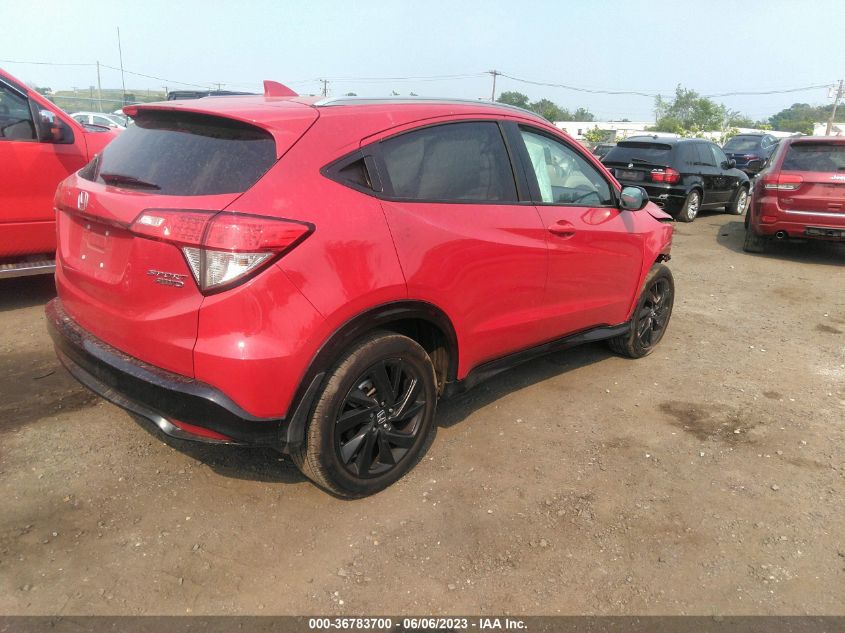 2022 HONDA HR-V SPORT - 3CZRU6H11NM713323