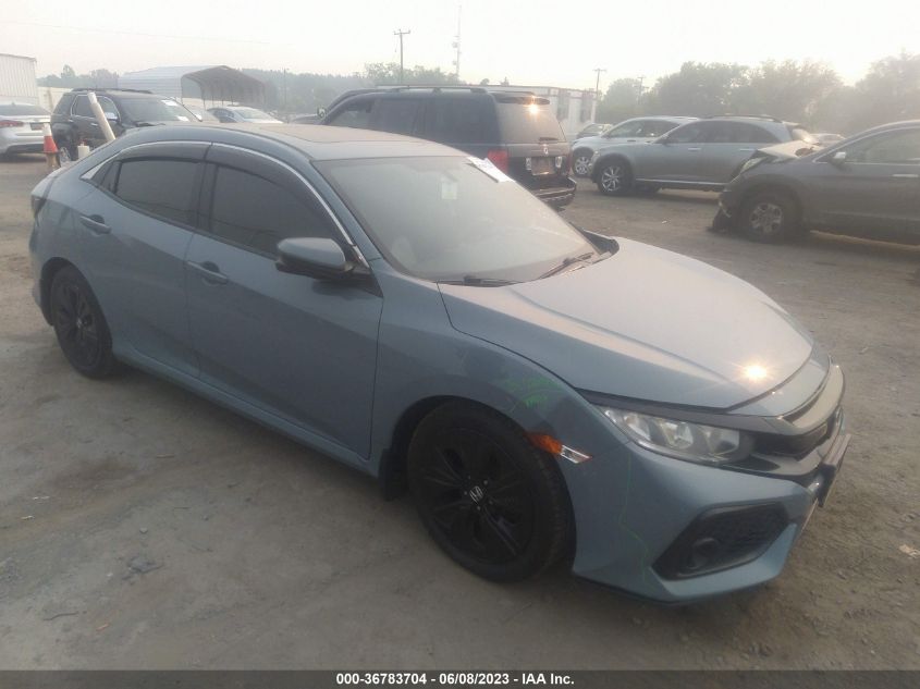 2017 HONDA CIVIC HATCHBACK EX-L NAVI - SHHFK7H77HU201212