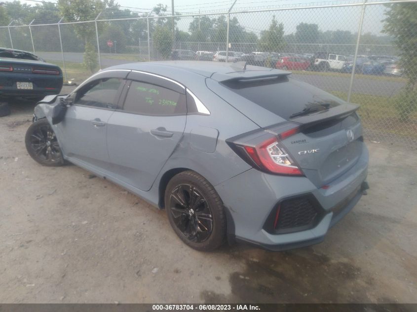 2017 HONDA CIVIC HATCHBACK EX-L NAVI - SHHFK7H77HU201212