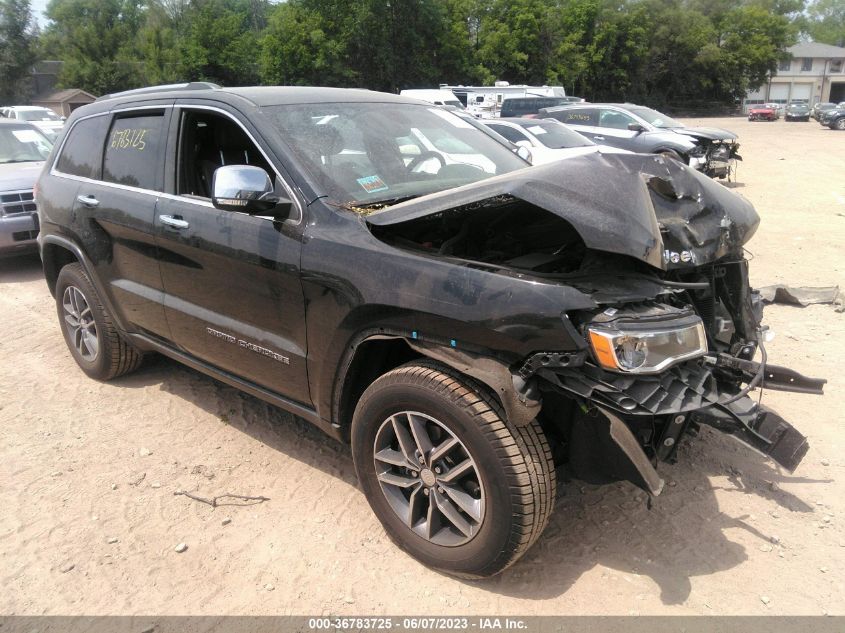 2018 JEEP GRAND CHEROKEE LIMITED - 1C4RJFBG1JC342817