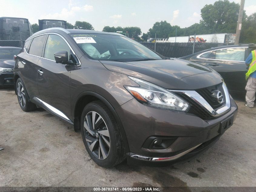 2015 NISSAN MURANO PLATINUM - 5N1AZ2MH6FN218425