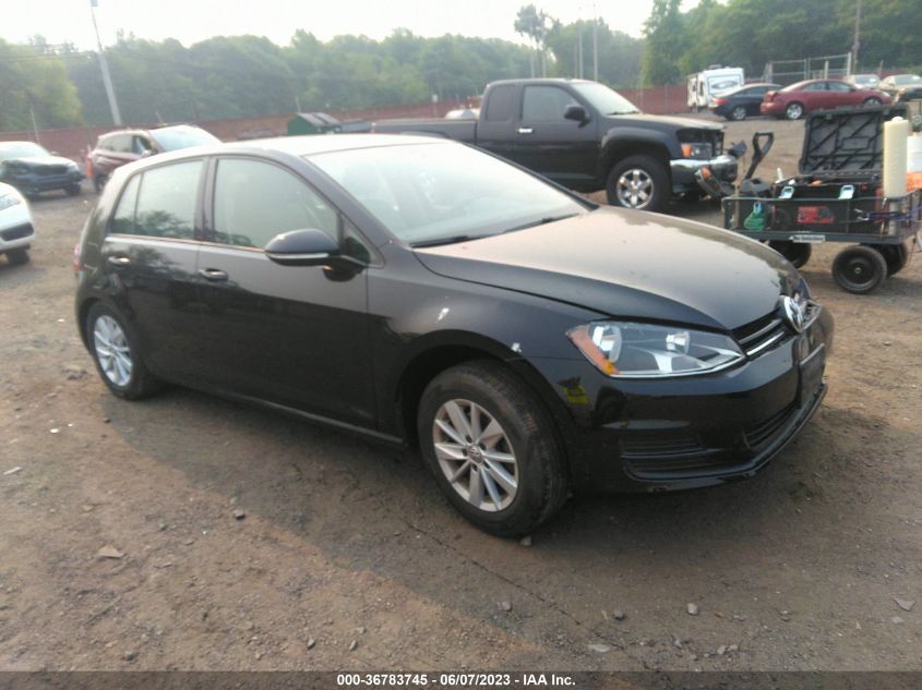 2017 VOLKSWAGEN GOLF S/WOLFSBURG EDITION - 3VW117AU5HM030774