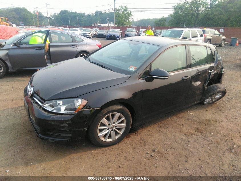 2017 VOLKSWAGEN GOLF S/WOLFSBURG EDITION - 3VW117AU5HM030774