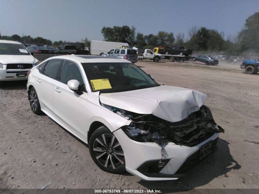 2022 HONDA CIVIC SEDAN EX - JHMFE1F7XNX005760