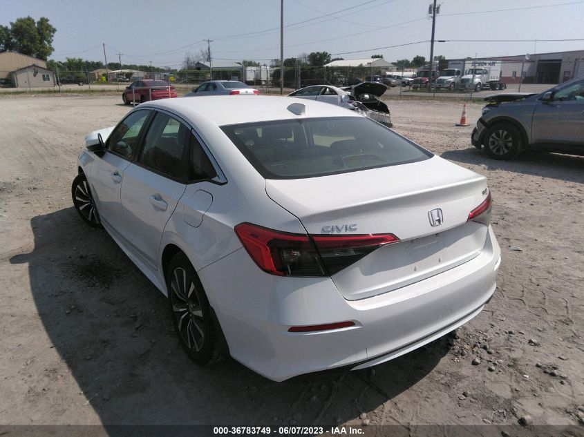 2022 HONDA CIVIC SEDAN EX - JHMFE1F7XNX005760