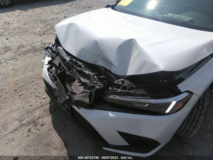 2022 HONDA CIVIC SEDAN EX - JHMFE1F7XNX005760