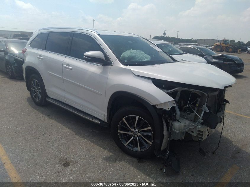 2018 TOYOTA HIGHLANDER SE/XLE - 5TDKZRFH2JS550265