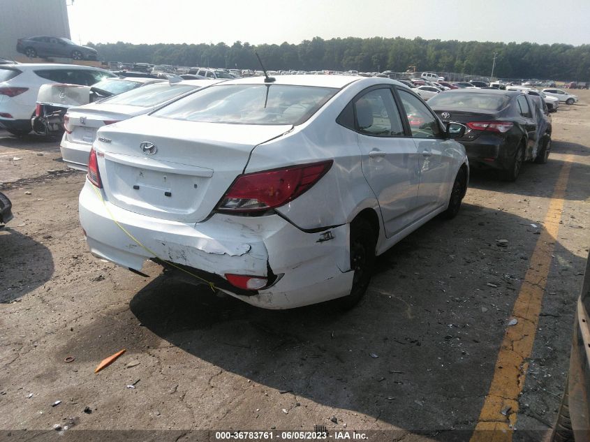 2016 HYUNDAI ACCENT SE - KMHCT4AE3GU942483