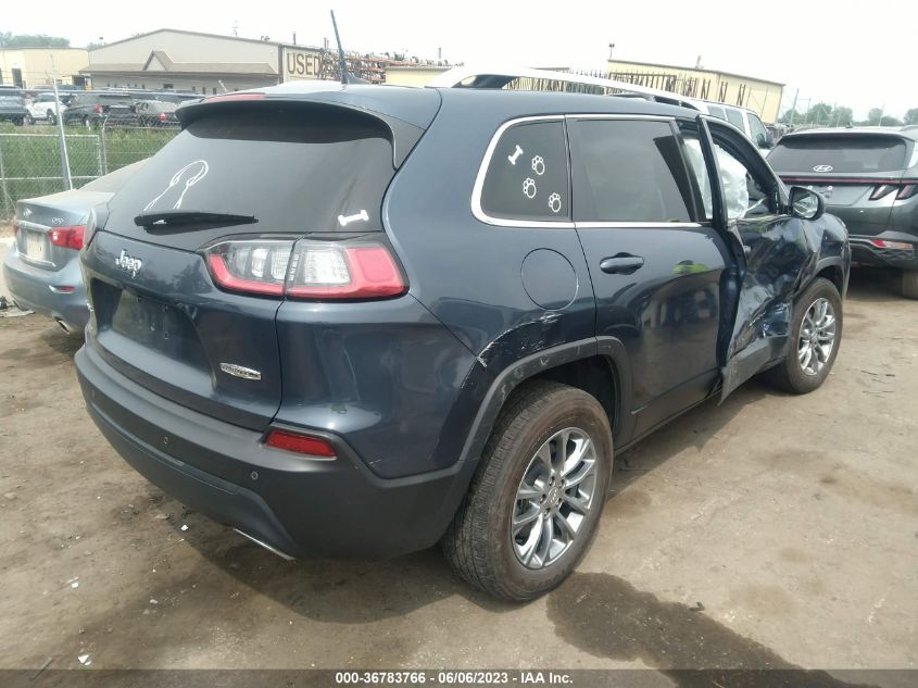 2021 JEEP CHEROKEE LATITUDE LUX - 1C4PJMMX1MD123119