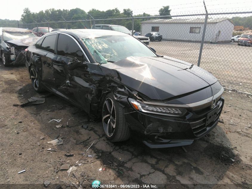 2021 HONDA ACCORD SEDAN SPORT - 1HGCV2F33MA015654