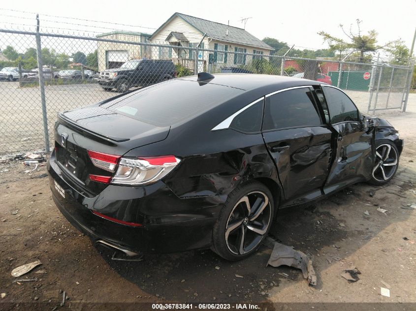 2021 HONDA ACCORD SEDAN SPORT - 1HGCV2F33MA015654