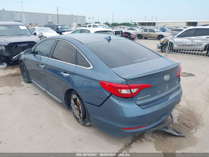 2016 HYUNDAI SONATA 2.4L SPORT - 5NPE34AF8GH336337