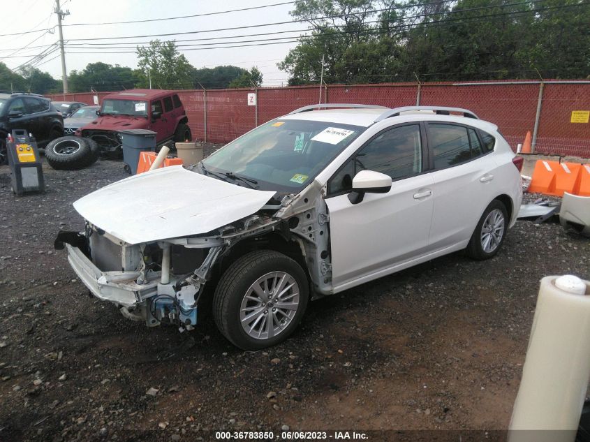 2017 SUBARU IMPREZA PREMIUM - 4S3GTAB60H3705758