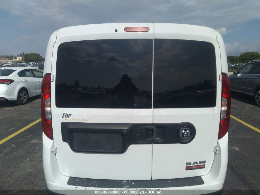 2015 RAM PROMASTER CITY CARGO VAN TRADESMAN SLT ZFBERFBT0F6A11629