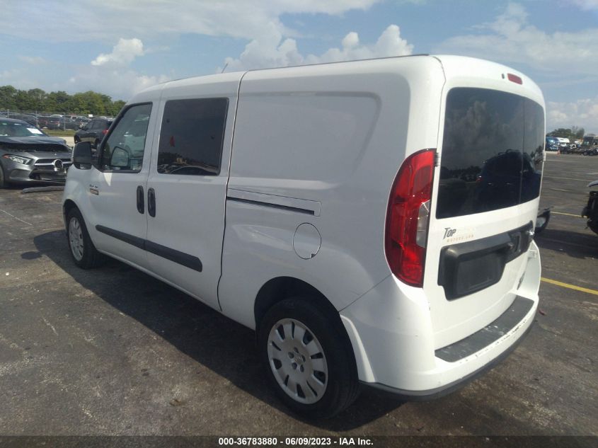 2015 RAM PROMASTER CITY CARGO VAN TRADESMAN SLT ZFBERFBT0F6A11629