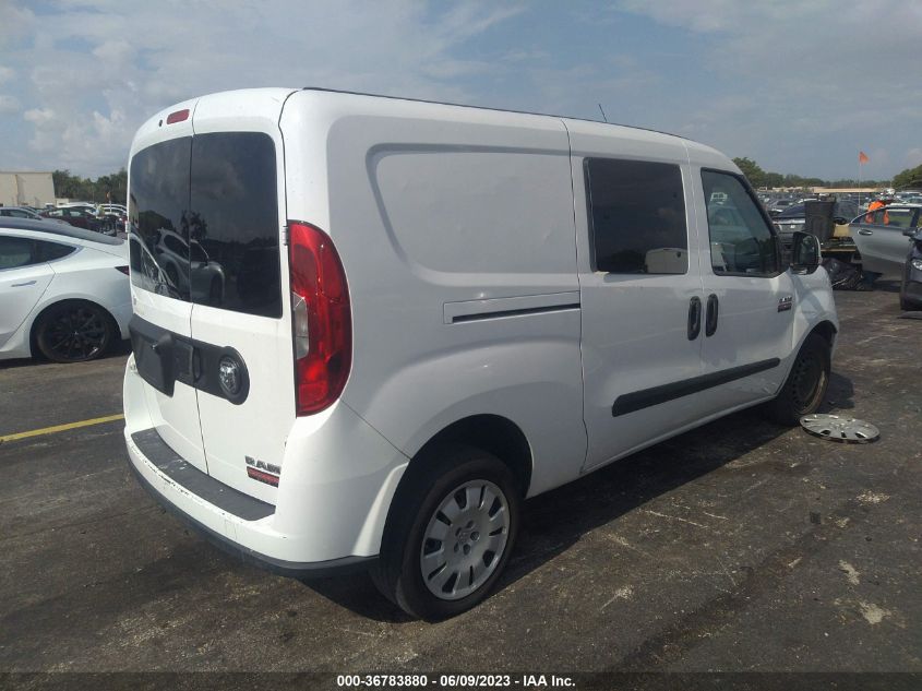 2015 RAM PROMASTER CITY CARGO VAN TRADESMAN SLT ZFBERFBT0F6A11629