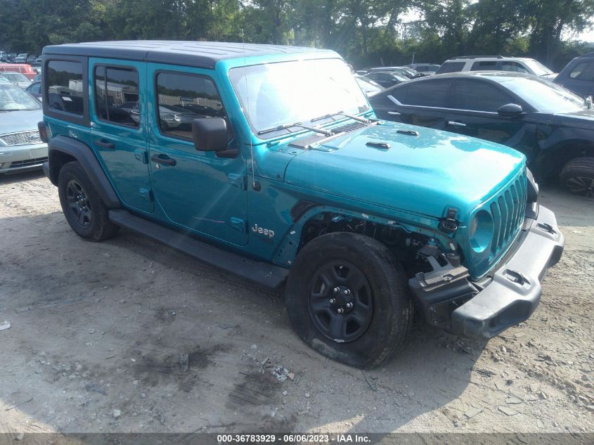 2020 JEEP WRANGLER UNLIMITED SPORT - 1C4HJXDG3LW342835