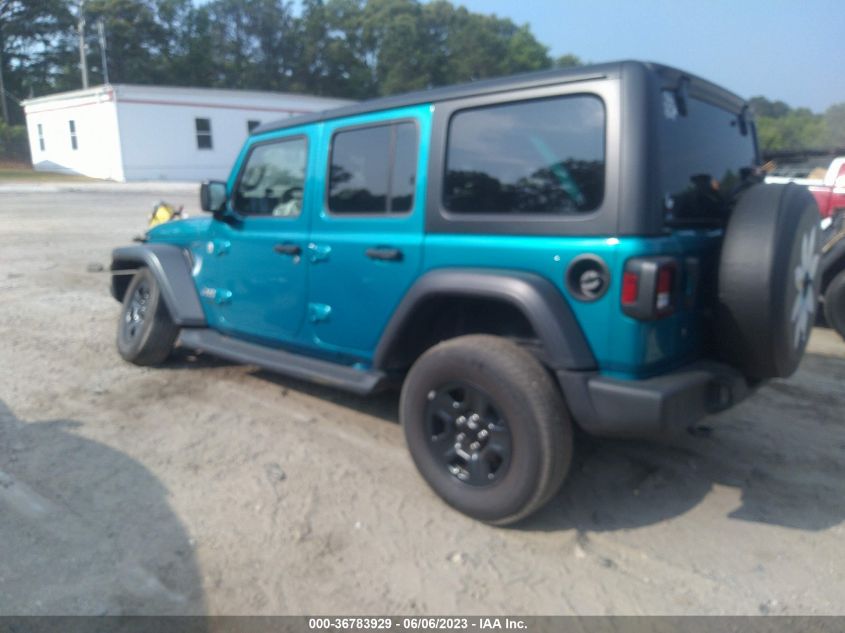 2020 JEEP WRANGLER UNLIMITED SPORT - 1C4HJXDG3LW342835
