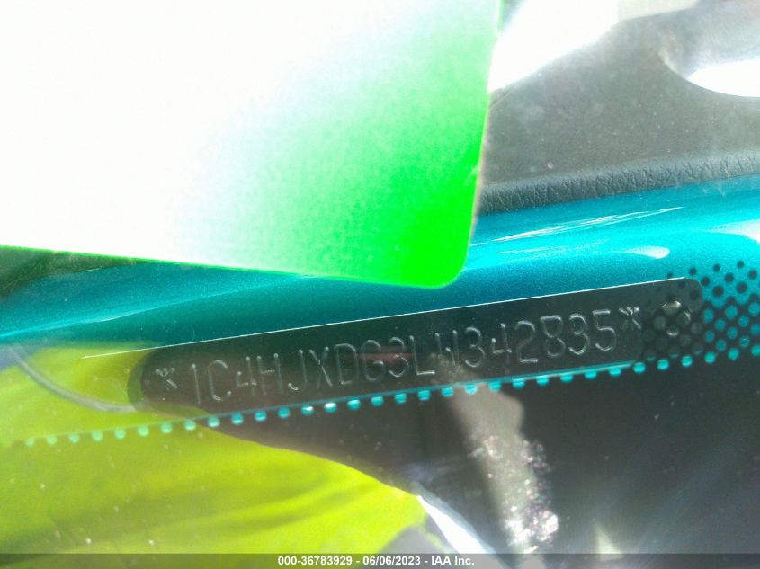 2020 JEEP WRANGLER UNLIMITED SPORT - 1C4HJXDG3LW342835