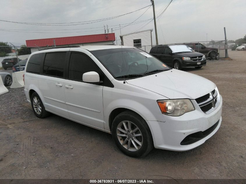 2014 DODGE GRAND CARAVAN SXT - 2C4RDGCG6ER392721