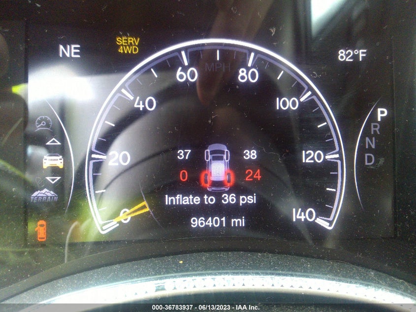 VIN 1C4RJFBG5HC894122 2017 JEEP GRAND CHEROKEE LIMITED