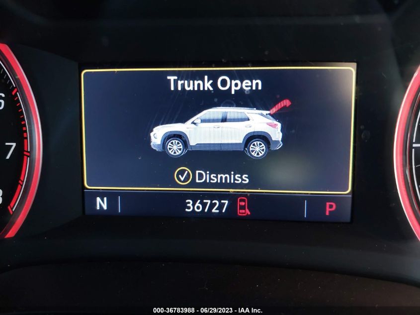 2021 CHEVROLET TRAILBLAZER RS - KL79MTSL5MB164615