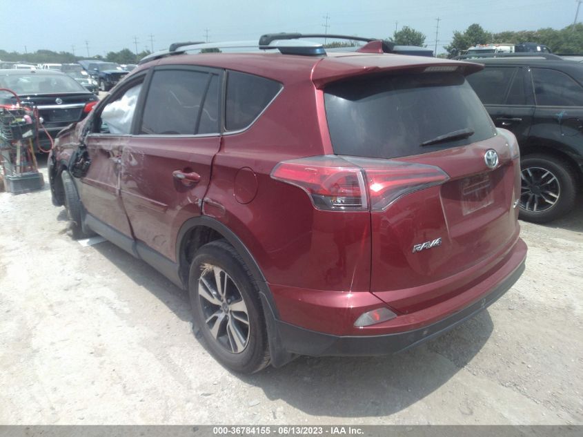 2018 TOYOTA RAV4 XLE/ADVENTURE - JTMWFREV5JD114829