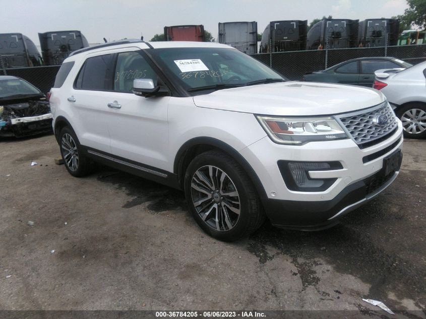 2017 FORD EXPLORER PLATINUM - 1FM5K8HT1HGA03131