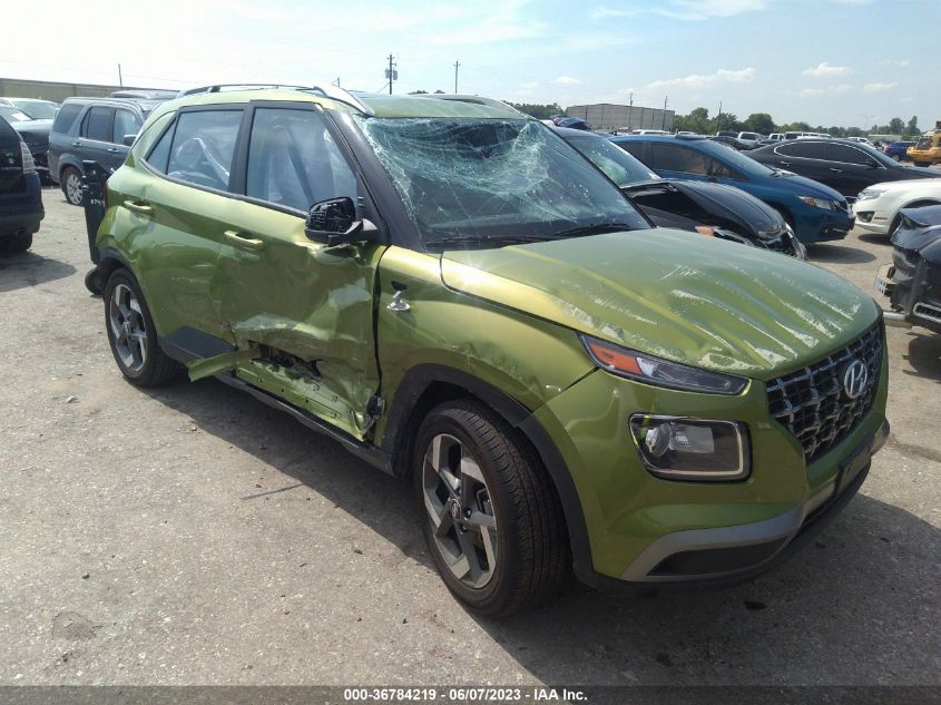 2022 HYUNDAI VENUE SEL/LIMITED - KMHRC8A30NU206470