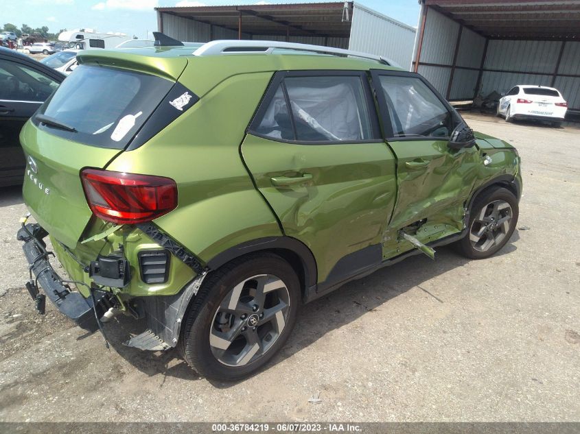 2022 HYUNDAI VENUE SEL/LIMITED - KMHRC8A30NU206470