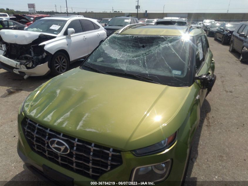 2022 HYUNDAI VENUE SEL/LIMITED - KMHRC8A30NU206470