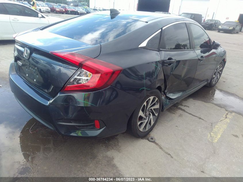 2018 HONDA CIVIC SEDAN EX - 19XFC2F74JE008774