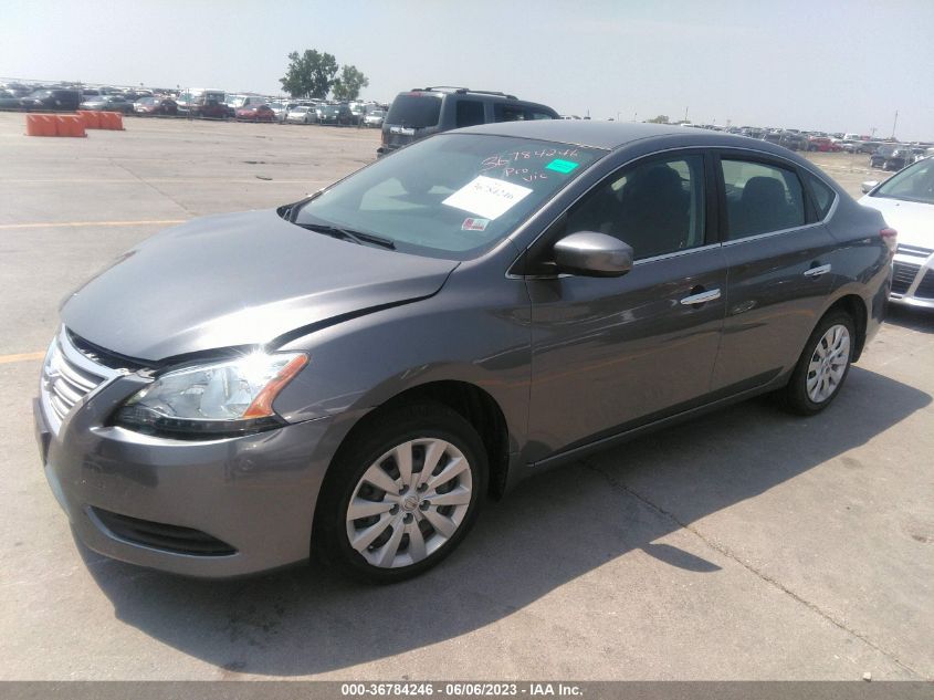 2015 NISSAN SENTRA S/SV/SR/SL - 3N1AB7AP0FY297551