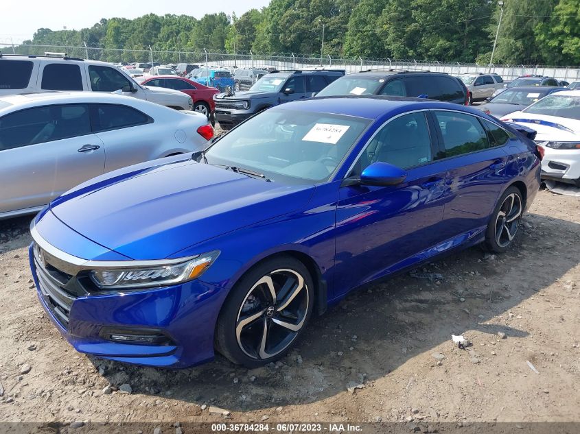 2019 HONDA ACCORD SEDAN SPORT 1.5T - 1HGCV1F38KA055560