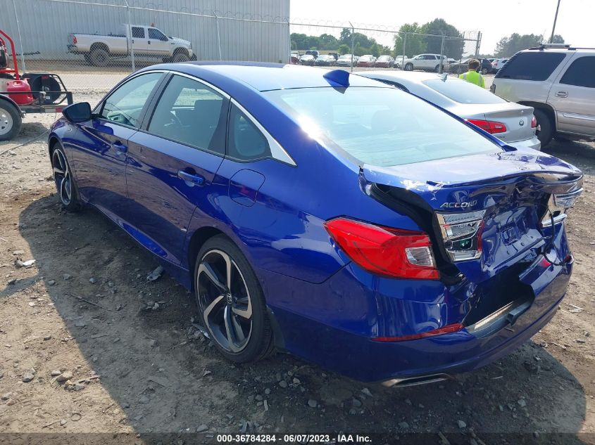 2019 HONDA ACCORD SEDAN SPORT 1.5T - 1HGCV1F38KA055560