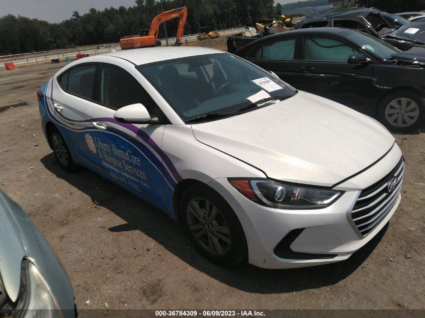 2018 HYUNDAI ELANTRA SEL/VALUE/LIMITED - 5NPD84LF5JH226606