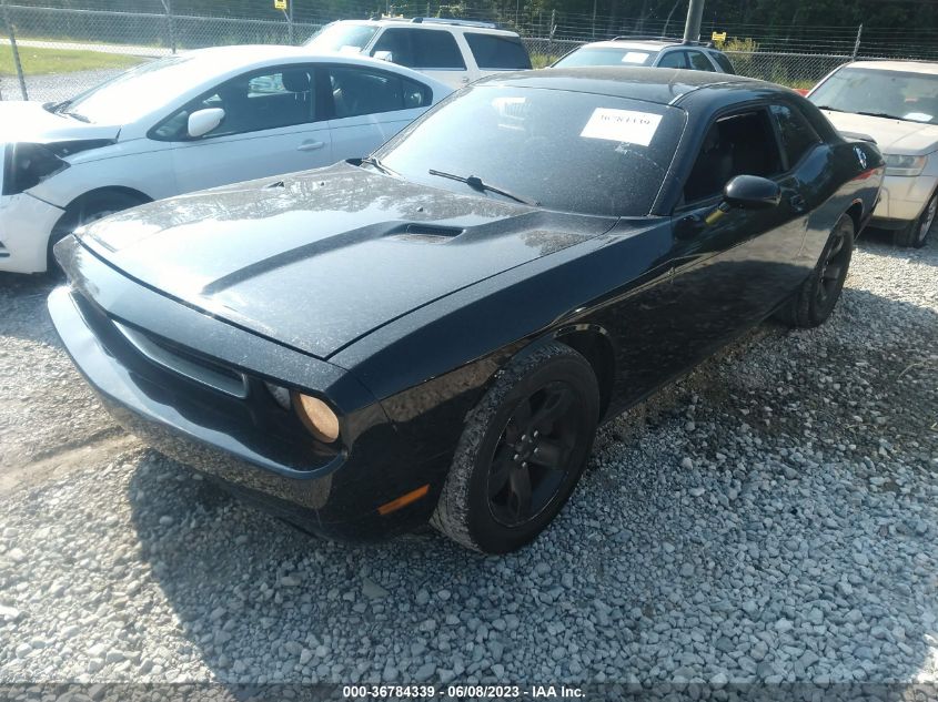 2013 DODGE CHALLENGER SXT - 2C3CDYAG7DH663177
