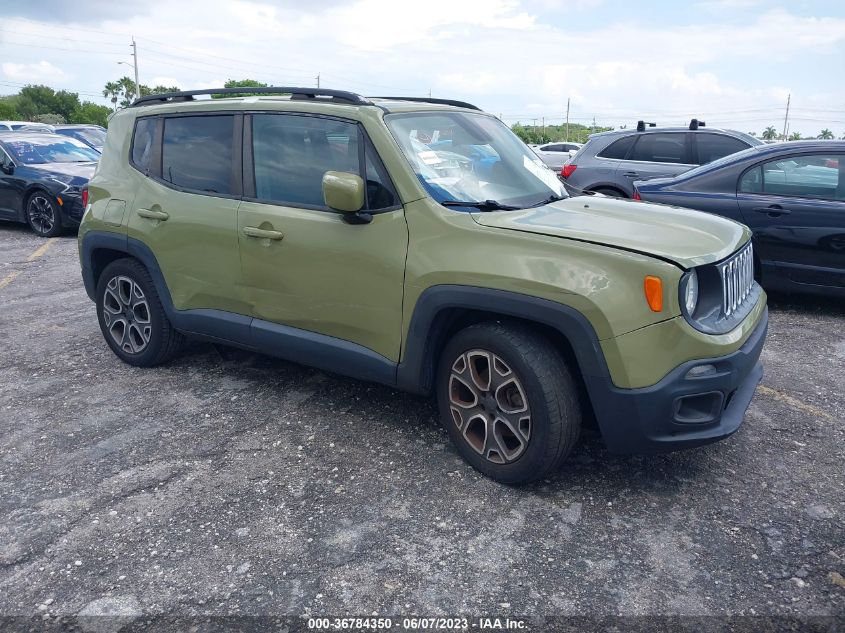 2015 JEEP RENEGADE LATITUDE - ZACCJABT6FPB35719