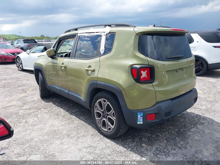 2015 JEEP RENEGADE LATITUDE - ZACCJABT6FPB35719